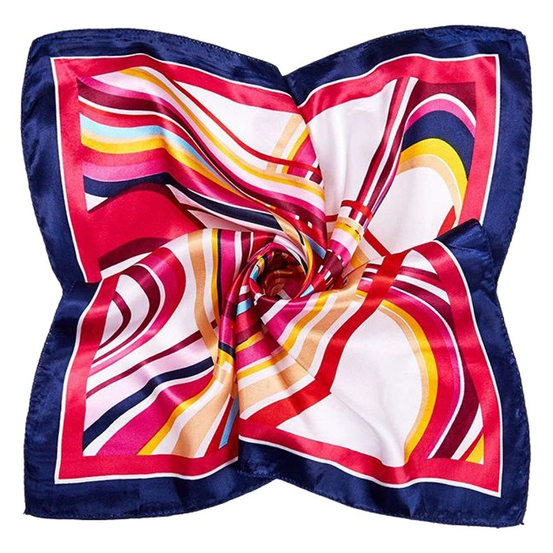 Профессиональный маленький квадратный шарф 50 размеров, женский модный универсальный шарф, Сумка с принтом, аксессуары, головной убор, Подарочный шарф
