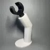 White base + black hook