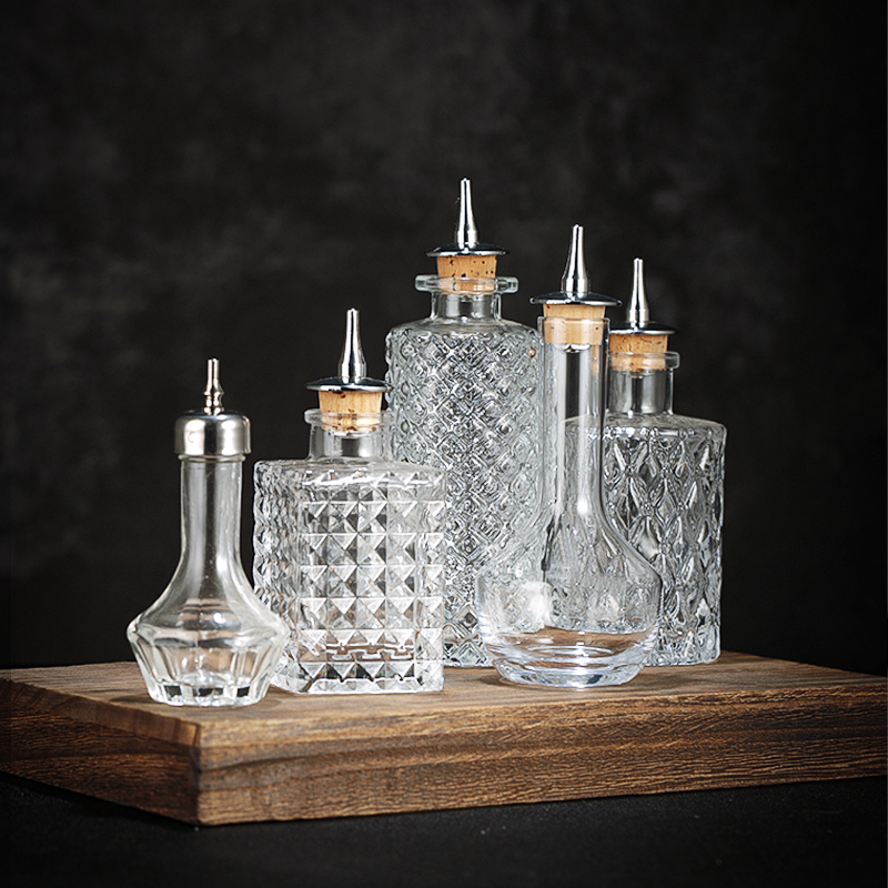 ✅Japanese-style bartending bitters bottle absinthe bottle medicine…