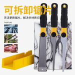 新款多功能户外日式手板锯小型家用快速锯木锯子铁手工锯园林神器