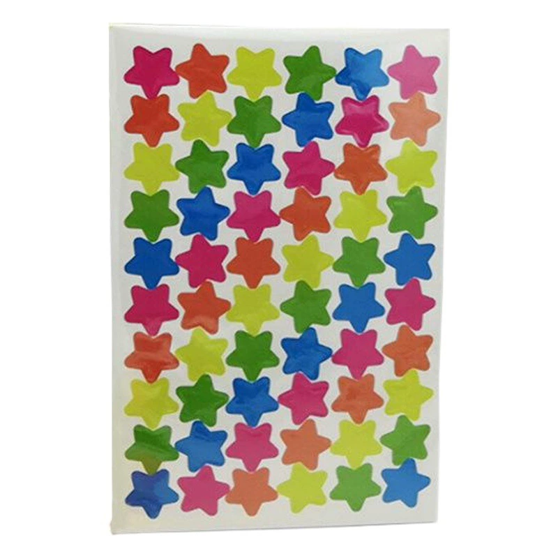 В наличии Наклейки со смайликами Награда для детского сада Наклейки Цветные цифровые наклейки с алфавитом Оптовая продажа