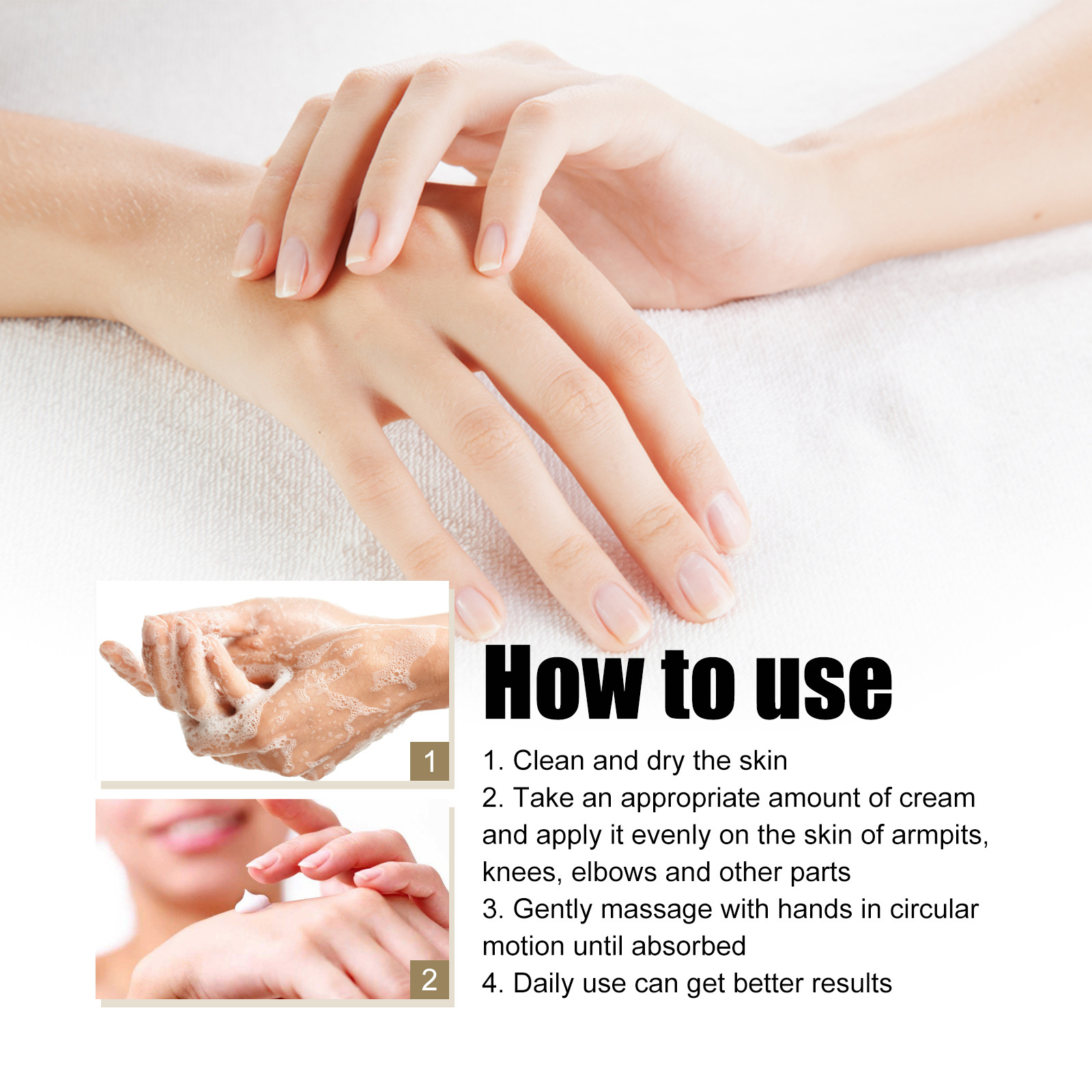 West&Month Leke Düzeltme Kremi Dirsek Koltuk Altı Eklemi Onarımı Siyah Beyazlatıcı, Nemlendirici ve_voghion.com