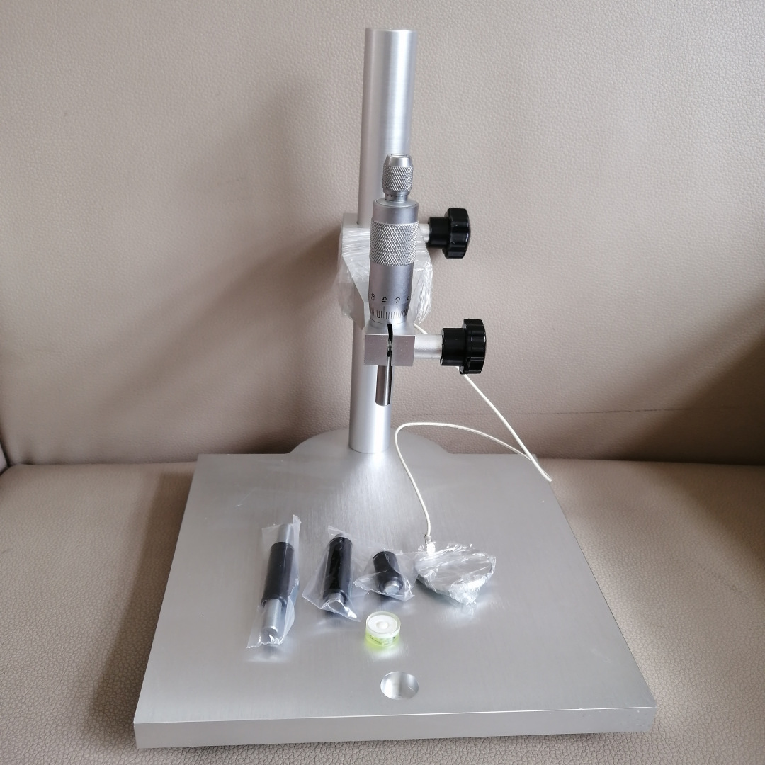 GB/T6342泡沫塑料橡胶测微仪测厚仪 板尺寸稳定性螺旋测定仪