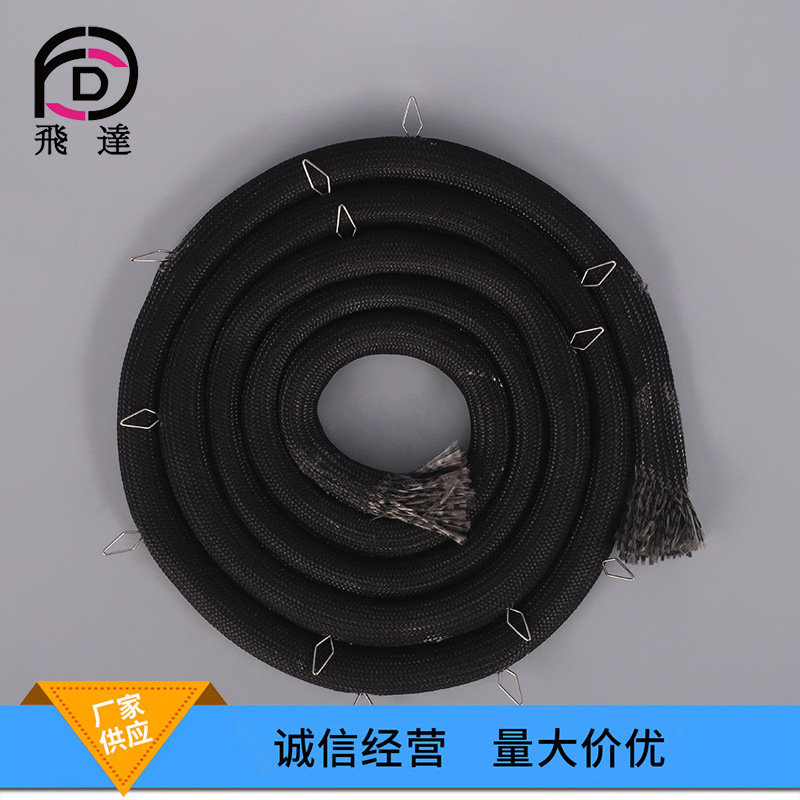 High Temperature Resistant Stove Door Insulation Seal Strip Fireplace Door Fiberglass Seal Strip Fireproof Oven Seal Rope High Temperature Resistant Stove Door Insulation Seal Strip Fireplace Door Fiberglass Seal Strip Fireproof Oven Seal Rope