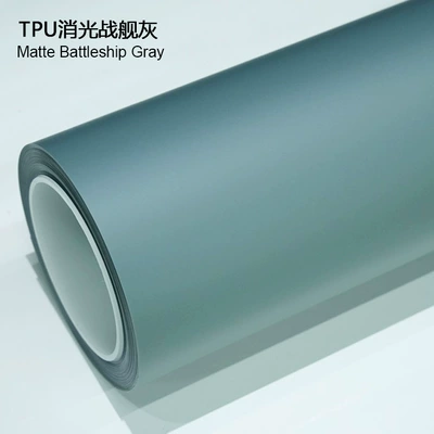 changing film protective film PPF Auto Color Change Film - tpu-matte-battleship-gray-1524m15m