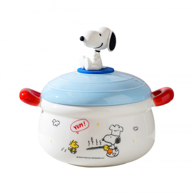 Snoopy Ceramic Ramen Bowl
