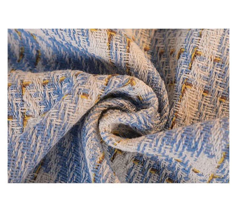 Veste chemise à carreaux pour femme style décontracté chic_voghion.com