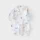 Baby's Gauze Sleepsuit Baby's Summer Ultra-thin Long-sleeved Pure Cotton Harper Children's Summer Air-conditioning Suit Newborn Climbing Suit