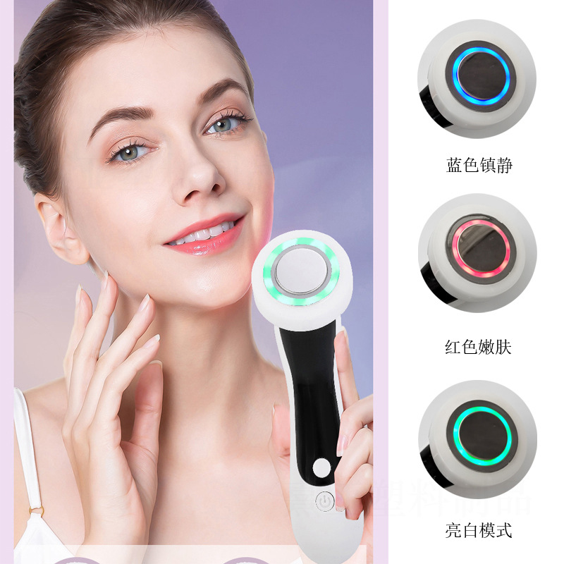 Facial Beauty instrument micro-current facial cleansing instrument household photon rejuvenation lifting EMS import instrument facial massage instrument