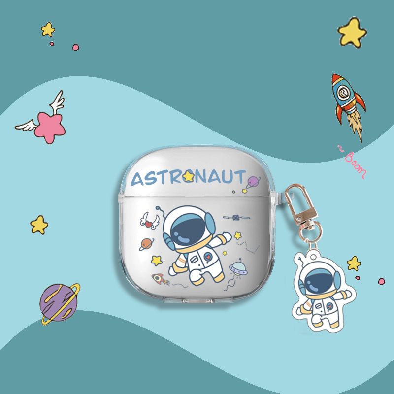 Aplicable a Huawei Freebuds SE 2 auricular caso transparente de silicona de dibujos animados funda protectora Huawei SE2 resistente a la caída