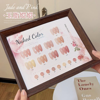 蜜糖小姐玉脂嬛嬛裸色甲油胶2025年新款纯欲显白百搭冰透美甲套装