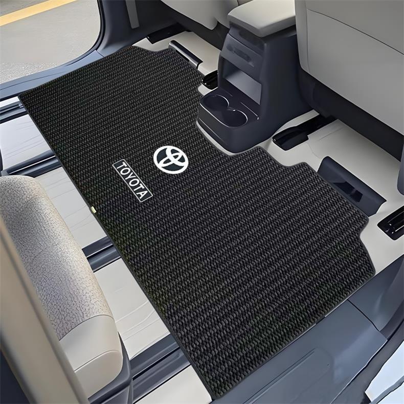 Suitable for Toyota Sienna Grevia Middle Row Special Floor Mats, Non-Slip and Dirt-Resistant, Large Four-Seat Menis Front Carpets