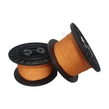 厂家定制1.4mm桔色涤纶线DIY编织绳穿珠线宠物牵引绳涤纶包芯绳子