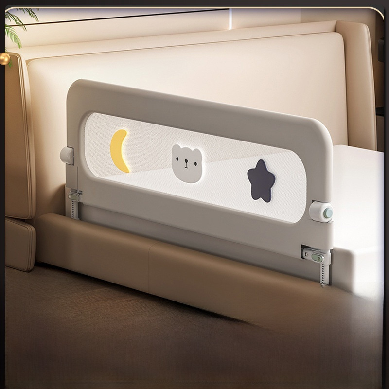Baby Crib Fence Guardrail Baby Anti-Bedside Barrier Travel Folding Toddler Convenient Bed Fence Free Shipping Wholesale