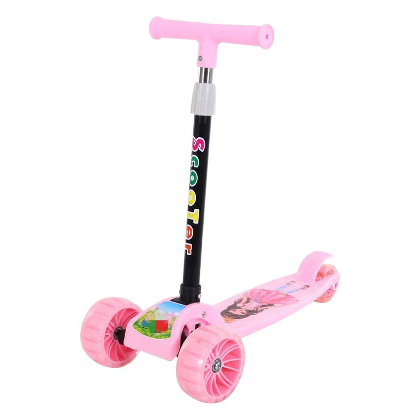 Складной Детский самокат PU флэш-колесо Baby Scooter матери и ребенка подарок скутер источник прямой продажи фабрики