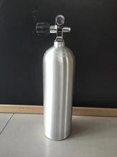 2升潛水鋁合金氣瓶潛水鋼瓶 噴砂壓縮空氣進口瓶頭閥水肺