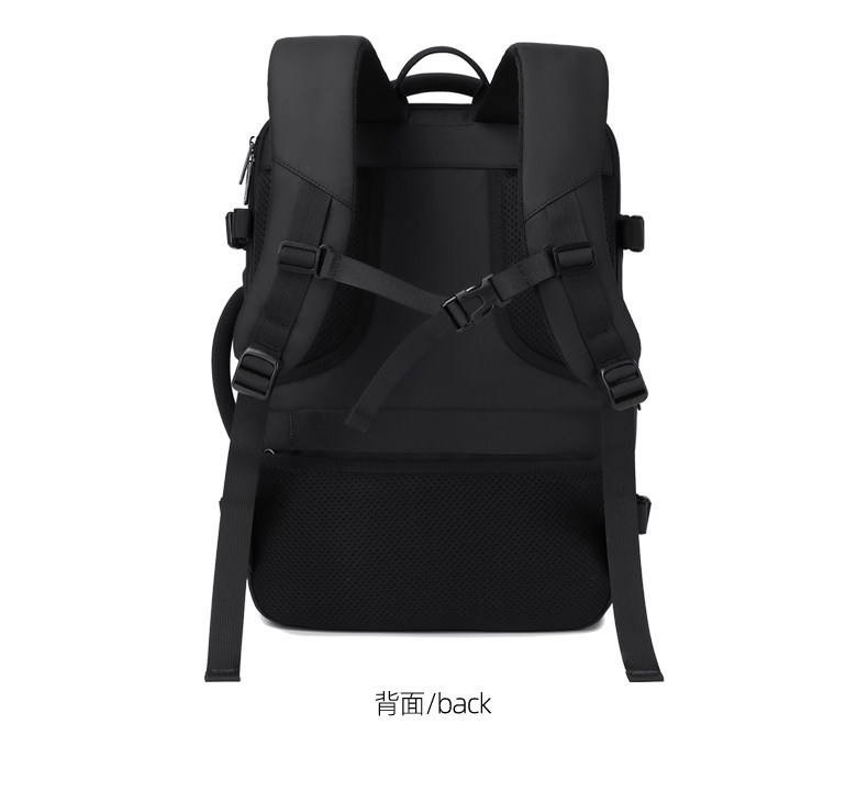 Erweiterbar Rucksack Geschäft Pendeln Dienstreisen großes Fassungsvermögen multifunktional Nass-Trocken-Trennung Freizeit Reisen Laptop-Rucksack