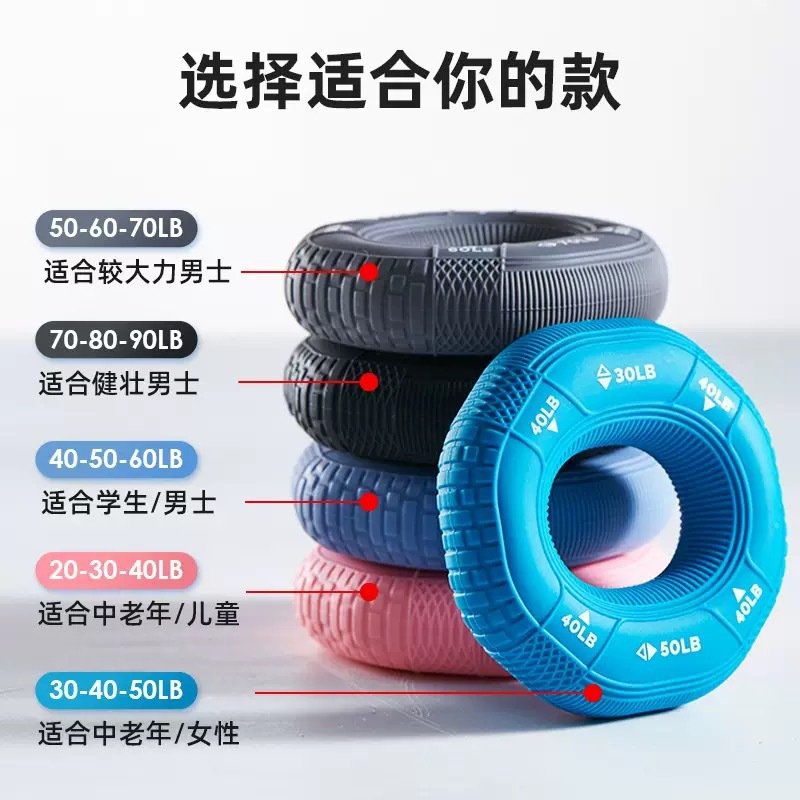 Silicone grip power circle men's and women's arm muscle training…