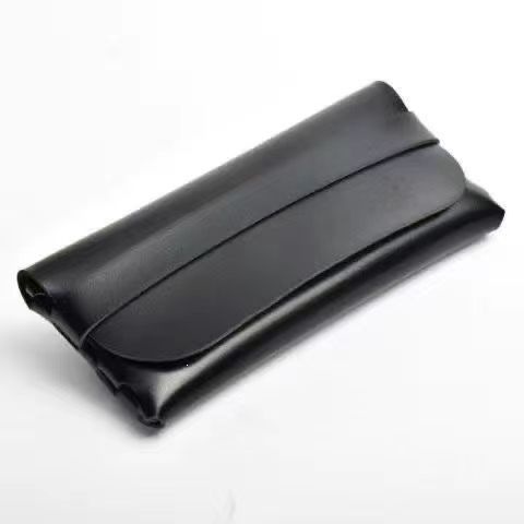 Black leather box