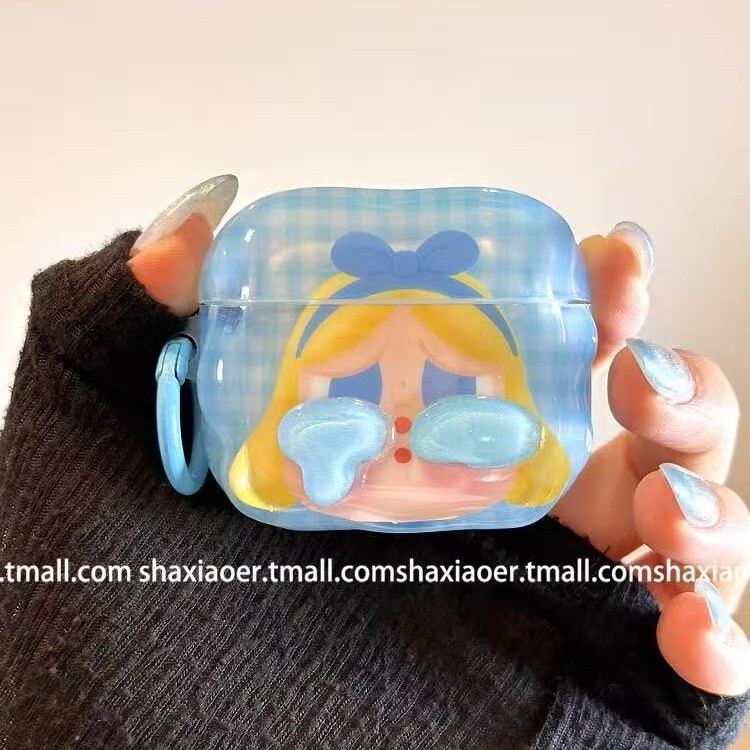 可旋转眼泪卡通适用airpods4代耳机套苹果蓝牙保护壳2/pro3软硅胶|undefined