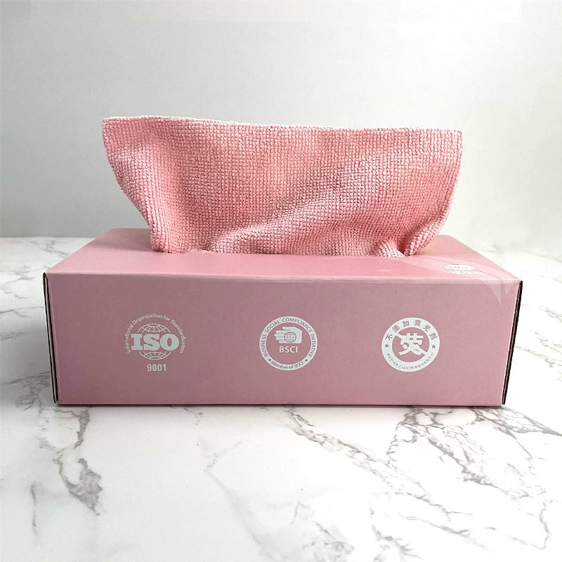 Removable Magic Traceless Rag, Absorbent Thickened Dishcloth, Disposable 20‑pull Box