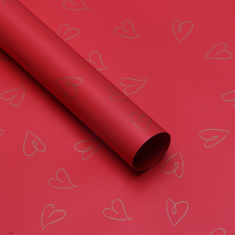 Rojo grande; 58*58cm 20 hojas