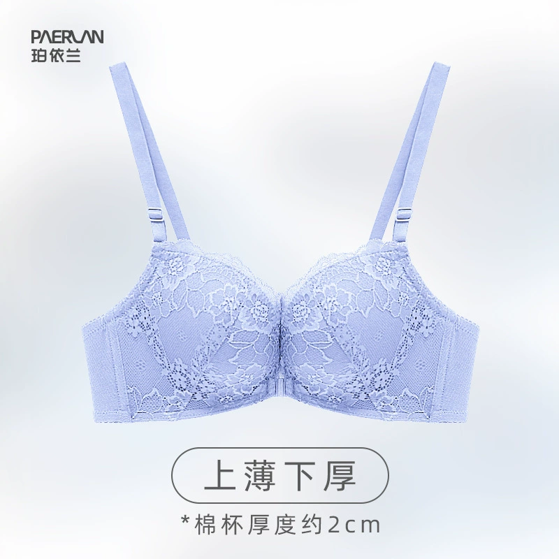珀依兰 Lace push up bra, bra top, wireless bra, underwear, beautiful back
