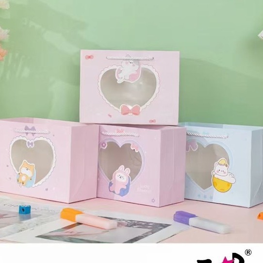 纸袋子镂空礼物袋纸袋礼品学生手提袋购物装饰服装袋量大从优