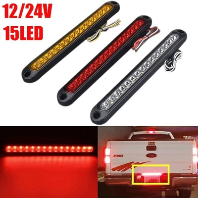 15LED yük maşını, qoşqu üçün yüksək montajlı əyləc fənərləri
