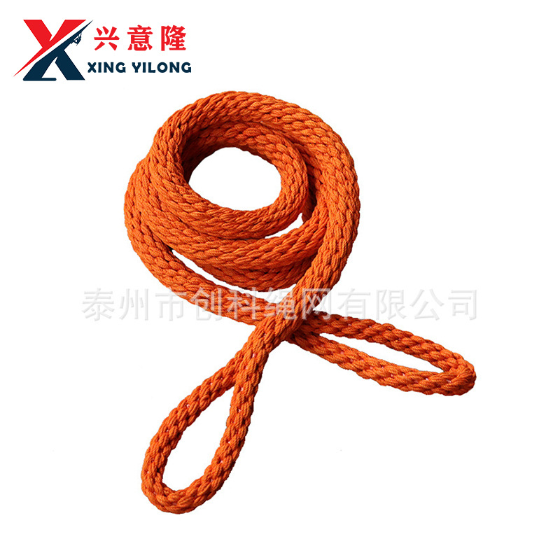 兴意隆厂家生产绝缘蚕丝无极绳电力吊绳绳套施工保护绳耐磨绳索