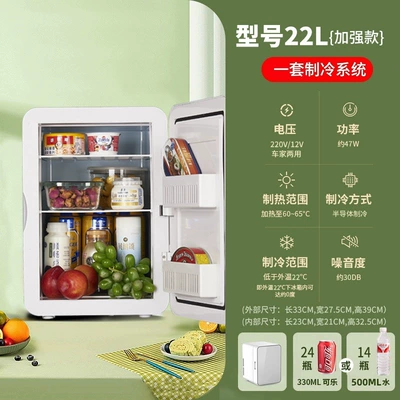 Soyuducular Dormitory, Car, Dual-Use for Car and - model-22l-single-core-enhanced-model-moonlight-silver-glass-dual-use-for-car-and-home