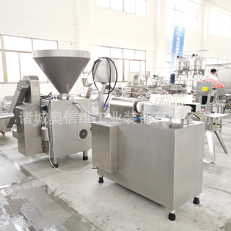 全自动肉肠真空灌肠机 商用真空灌肠机 桂花肠定量扭结灌肠机