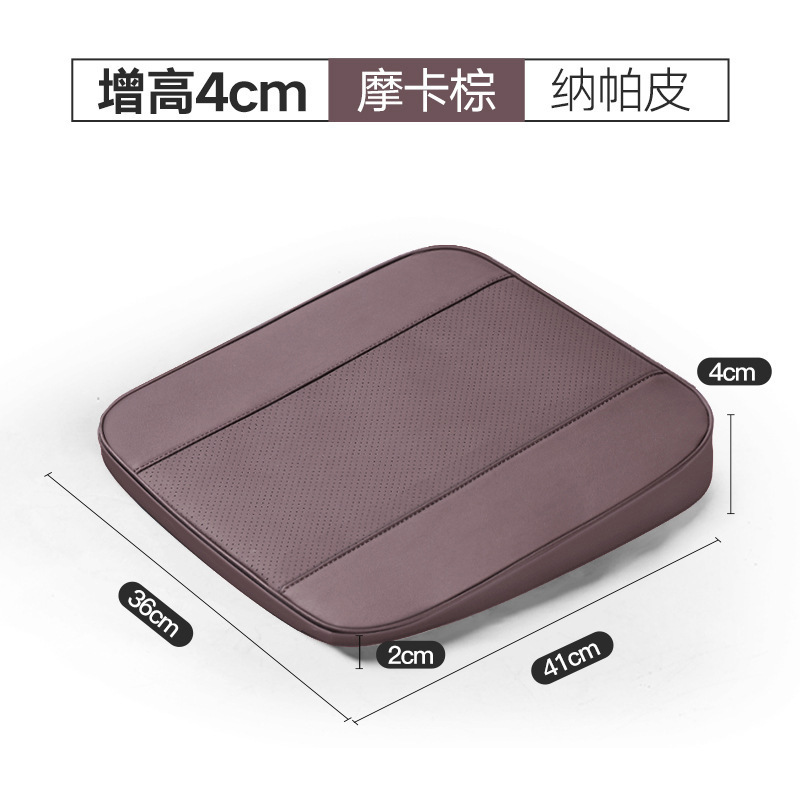 Car Incline Booster Seat Cushion, Driver's Booster Cushion, Breathable Non-Slip Seat Pad for Driving Test Practice