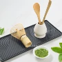 制作日式工具刷子抹茶