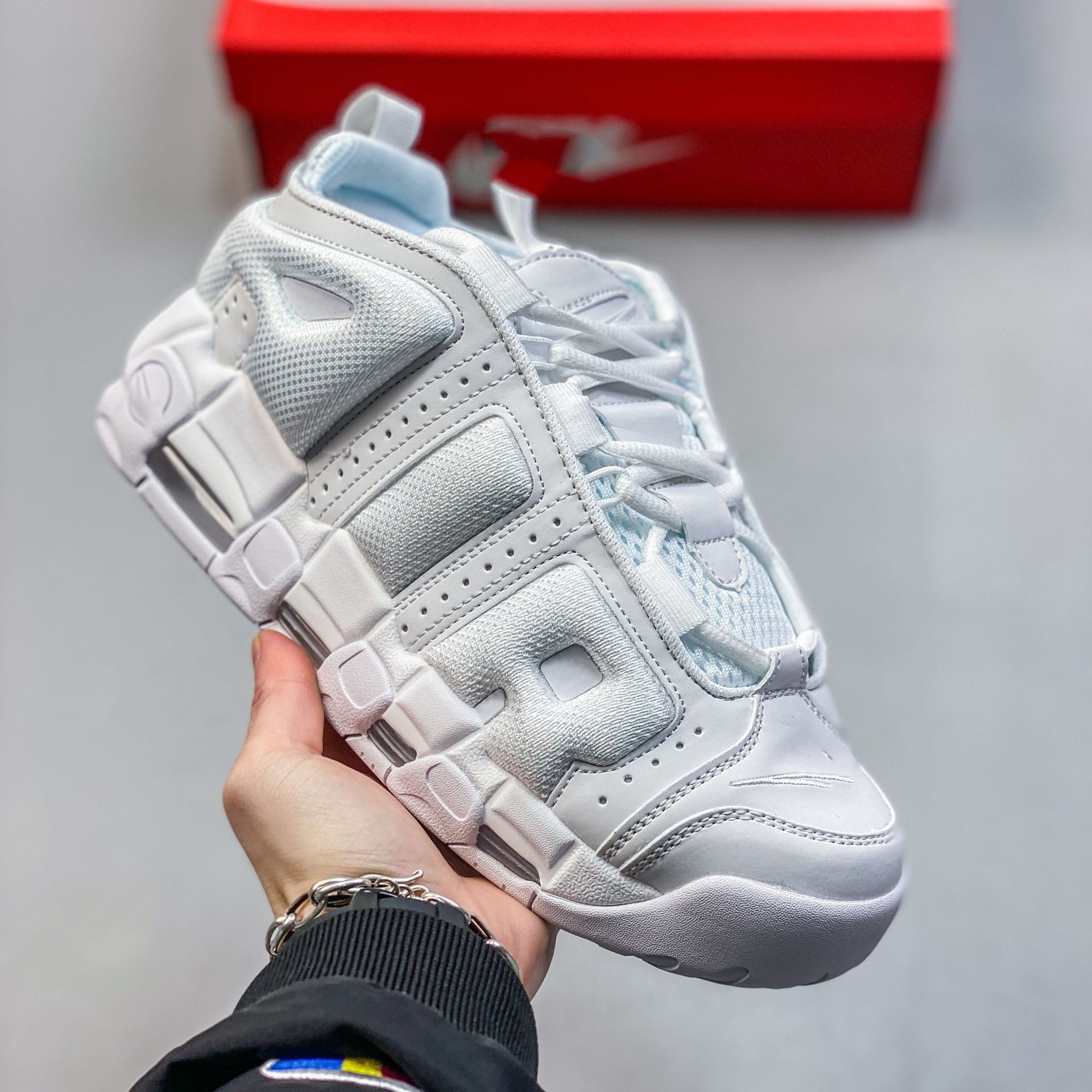 Zapatos de baloncesto de aire de cuero puro 3M zapatos deportivos casuales con almohadilla de aire negro y blanco panda alienígena zapatos para hombres y mujeres