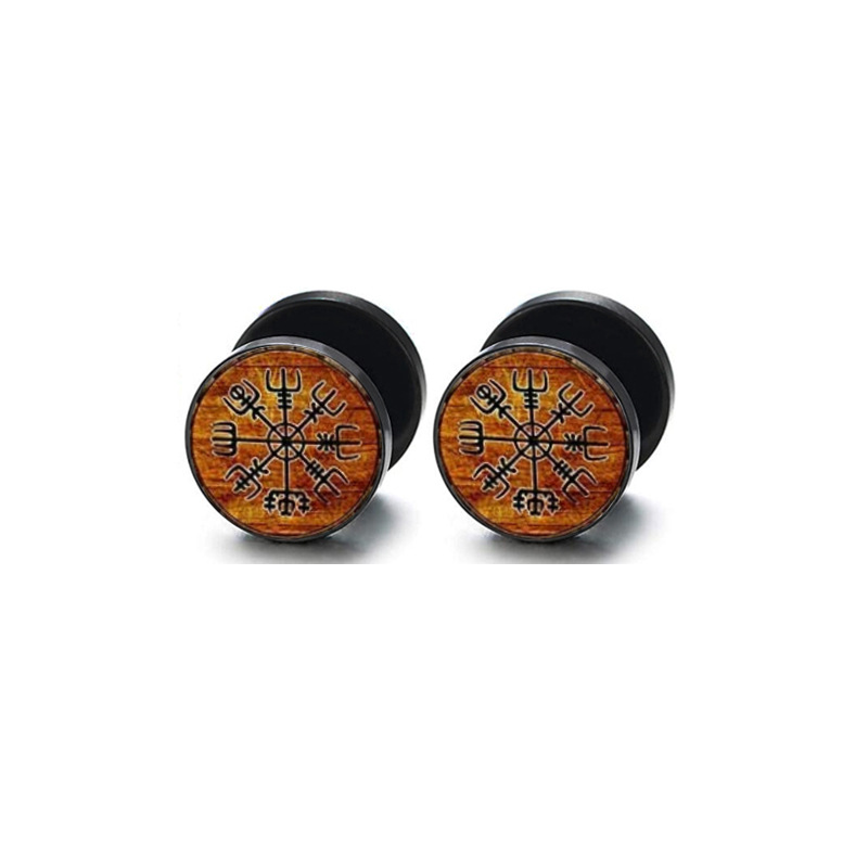 Retro Ethnic Star Stainless Steel Ear Clip - Fashion Earring for Men Women detail image 8