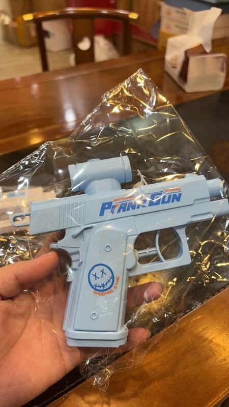 玩具2025新款双面水枪弹道偏后解压玩具按压反向滋水喷水呲水批发|undefined