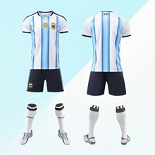 新款2026世界杯国家队足球服儿童成人套装意大利墨西哥德国球衣