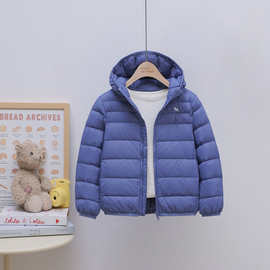 儿童轻薄羽绒服糖果色90白鸭绒2026秋冬新款校服内外穿柔软中小童