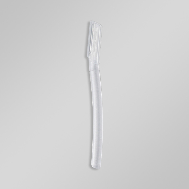 Cuchillo de cejas de tres piezas, cuchillo de cejas de corte de cejas de seguridad, cuchillo de cejas de corte de cejas macro, cuchillo de acero inoxidable