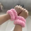 Cartoon face blush, strawberry for face washing, bracelet, waterproof wristband