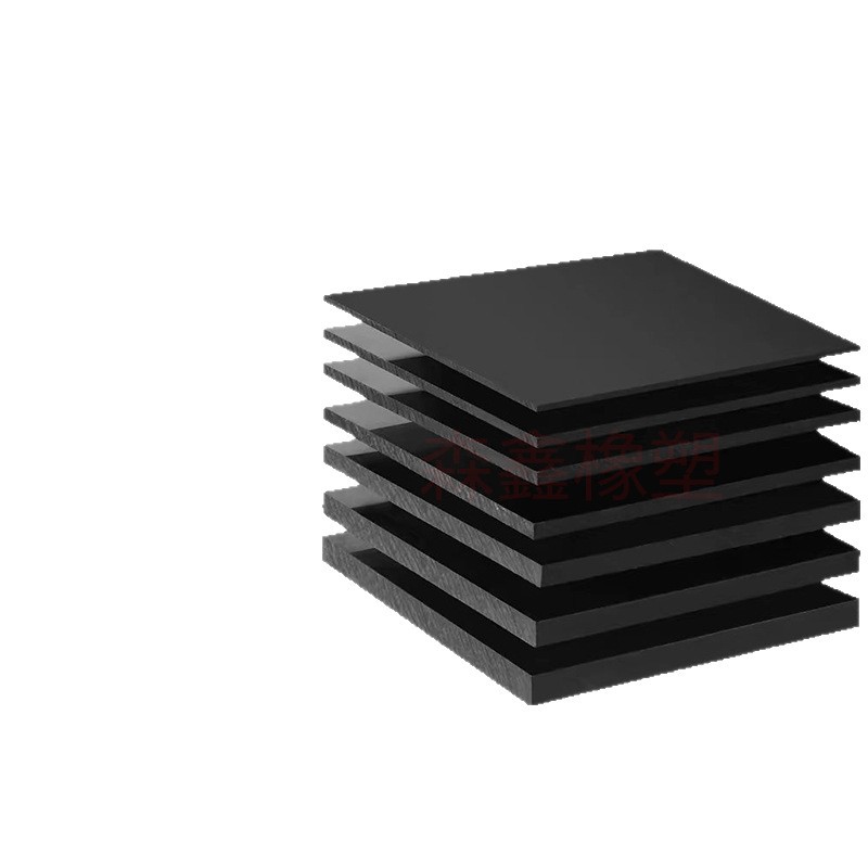 防静电黑色聚四氟乙烯石墨铁氟龙板材耐高温PTFE四氟零切加工