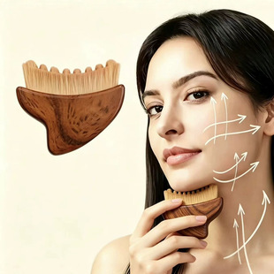 �ܰ�݆���������i�o��ˢ�沿ˢ�¿�Lymphatic Contour Face brush