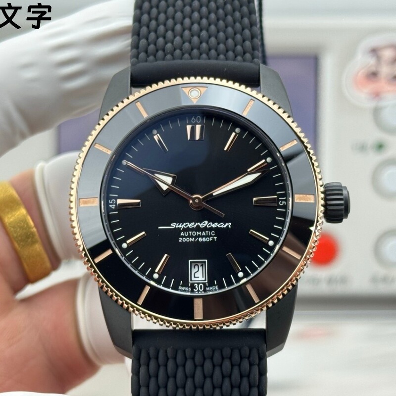 Centennial Revenge Spirit Blackbird Reconnaissance Fighter Yellow Wolf Super Ocean Series Fully Automatic Mechanical Watch Centennial Revenge Spirit Blackbird Reconnaissance Fighter Yellow Wolf Super Ocean Series Fully Automatic Mechanical Watch