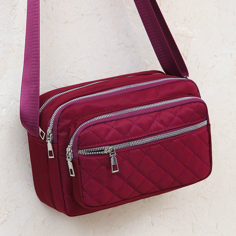 Bolsa de momia de un solo hombro bolsa de lona 25*17cm suministro transfronterizo Bolsa de mujer bolsa de mensajero Portátil Bolsa de teléfono móvil