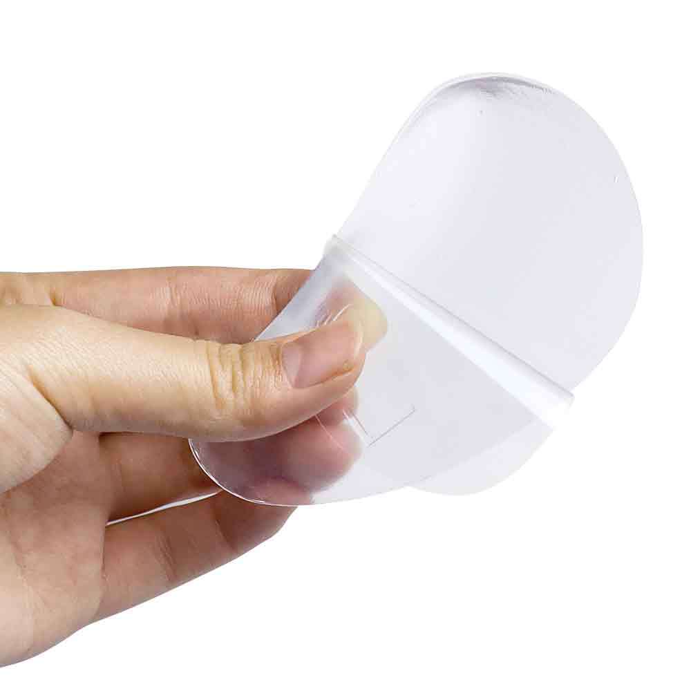 Silicone para adultos y niños pequeños soporte de arco plano calzado de calzado antideslizante amortiguador almohadilla de arco de gel almohadilla de centro del pie