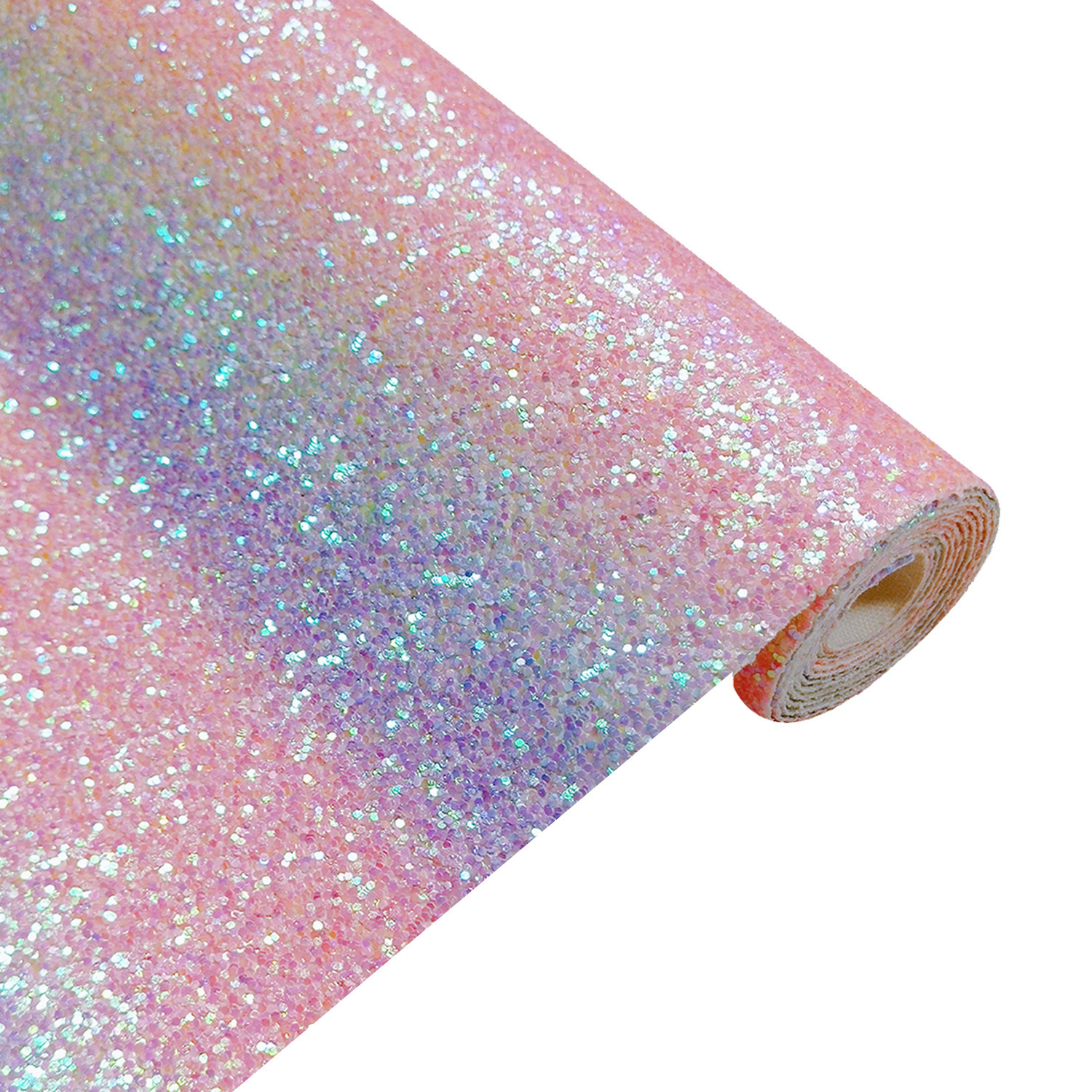 18001#4 rainbow thick flash (dyed)