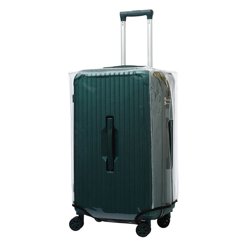 Sanqi sub-Equipaje cubierta protectora caja de grasa cuadrada cubierta de equipaje resistente al desgaste impermeable cubierta de polvo transparente 26/32 pulgadas