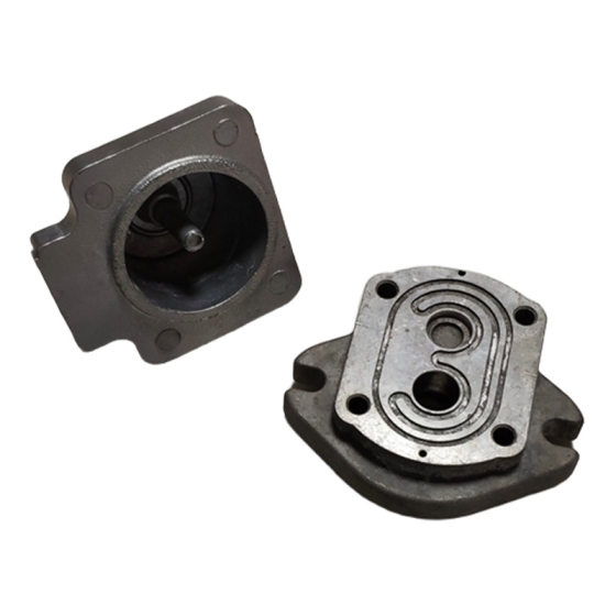 High density low porosity A356.2 casting parts machining robot precision parts aluminum alloy gravity casting aluminum parts