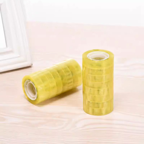 Floral transparent small tape flower bouquet packaging material super sticky office stationery sealing tape flower shop materials